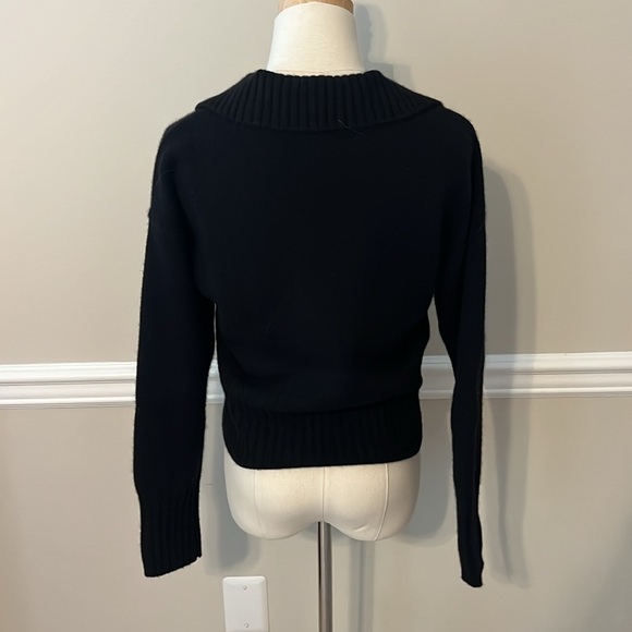 Reformation Beckie Cashmere Collared Sweater - Picture 6 of 14
